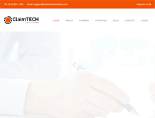 Tablet Screenshot of claimtechsolutions.com